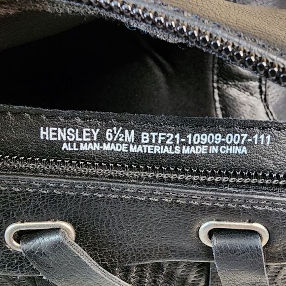 Baretraps- Women’s Hensley Black Vegan Faux Leather Bootie Ankle Boots, 6.5 - Picture 2 of 13